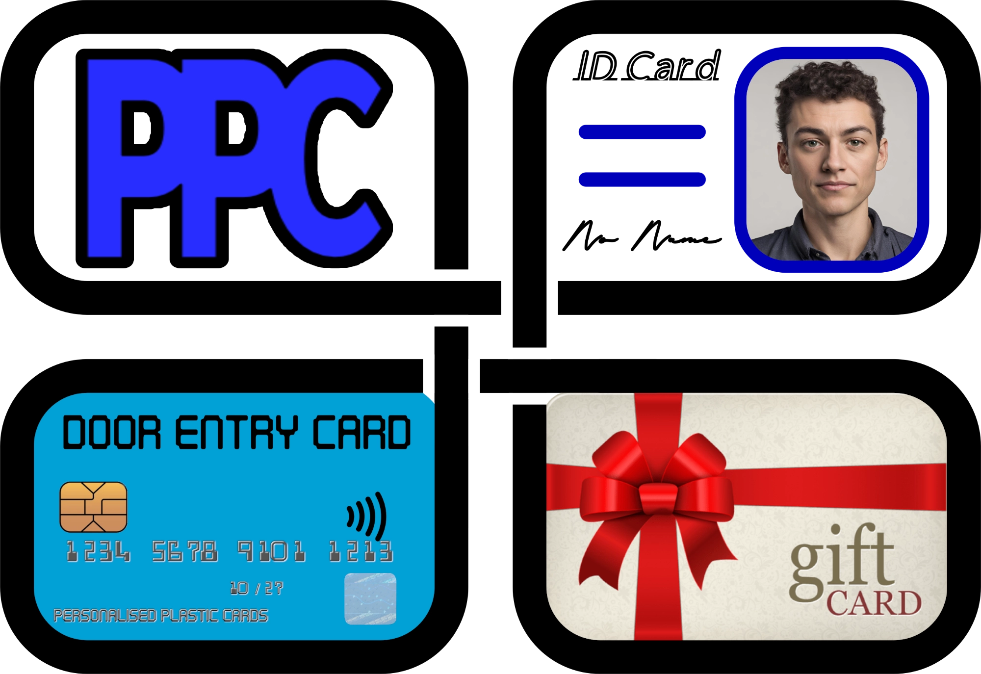 (image for) Personalised Plastic Cards